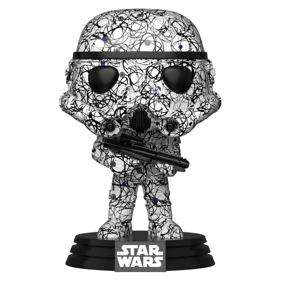 FUNKO POP Star Wars Stormtrooper Special Edition Futura #296 - Picture 3 of 7
